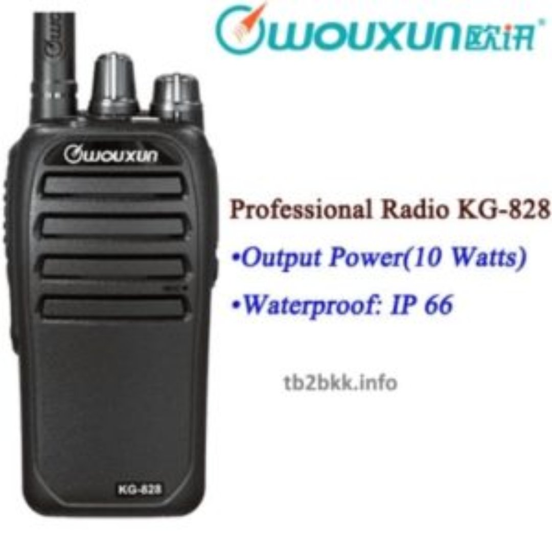 otros electronicos - Radio de comunicación marca WOUXUN KG-828 0