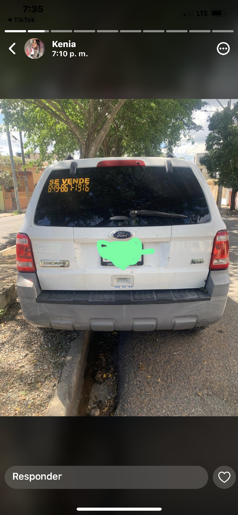 jeepetas y camionetas - jepeta Ford Escape en excelente estado  1