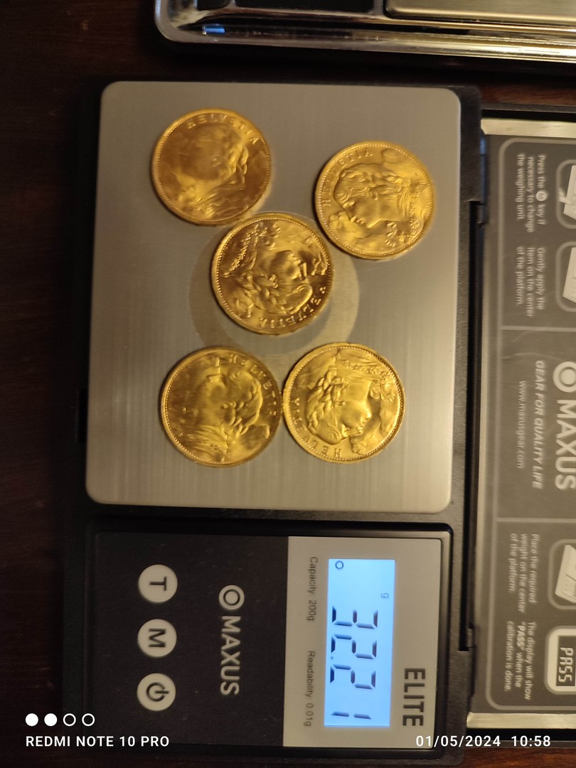 hobby y coleccion - Monedas de oro "Louis or" (Francia) - 
Para inversionista/coleccionista 2