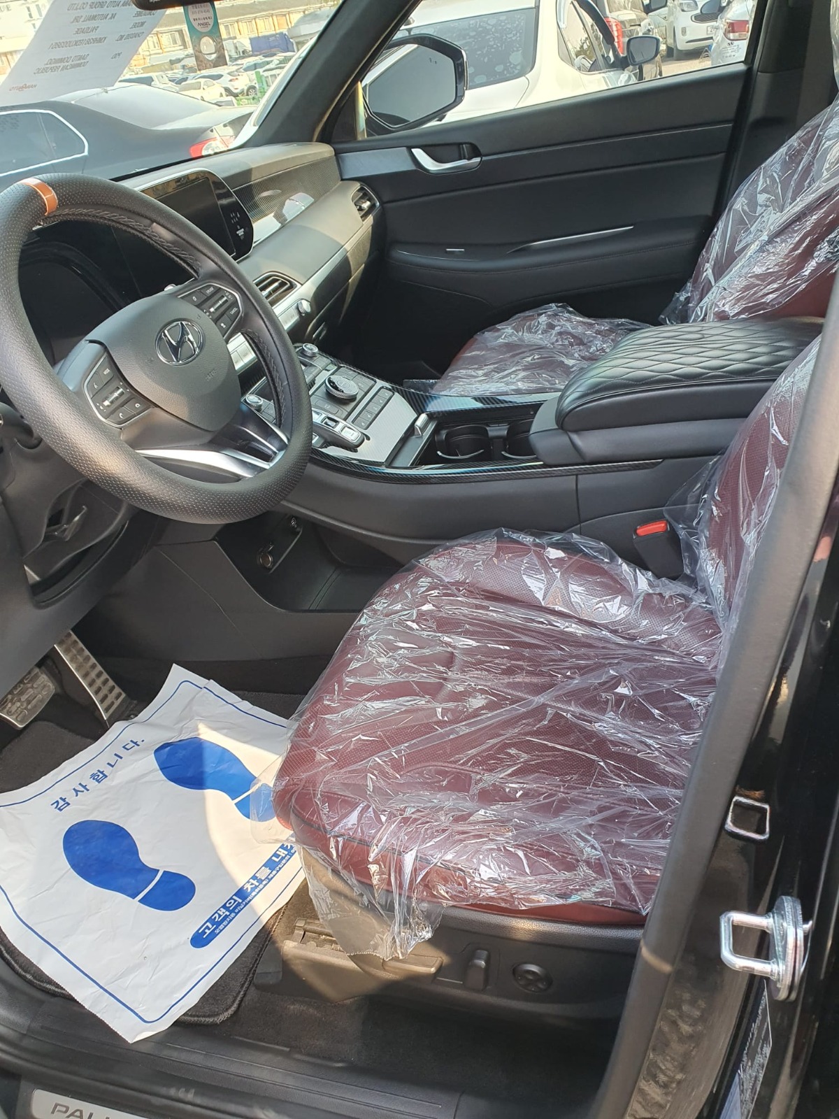 jeepetas y camionetas - HYUNDAI PALISADE 2019 NEGRA GASOLINA 6