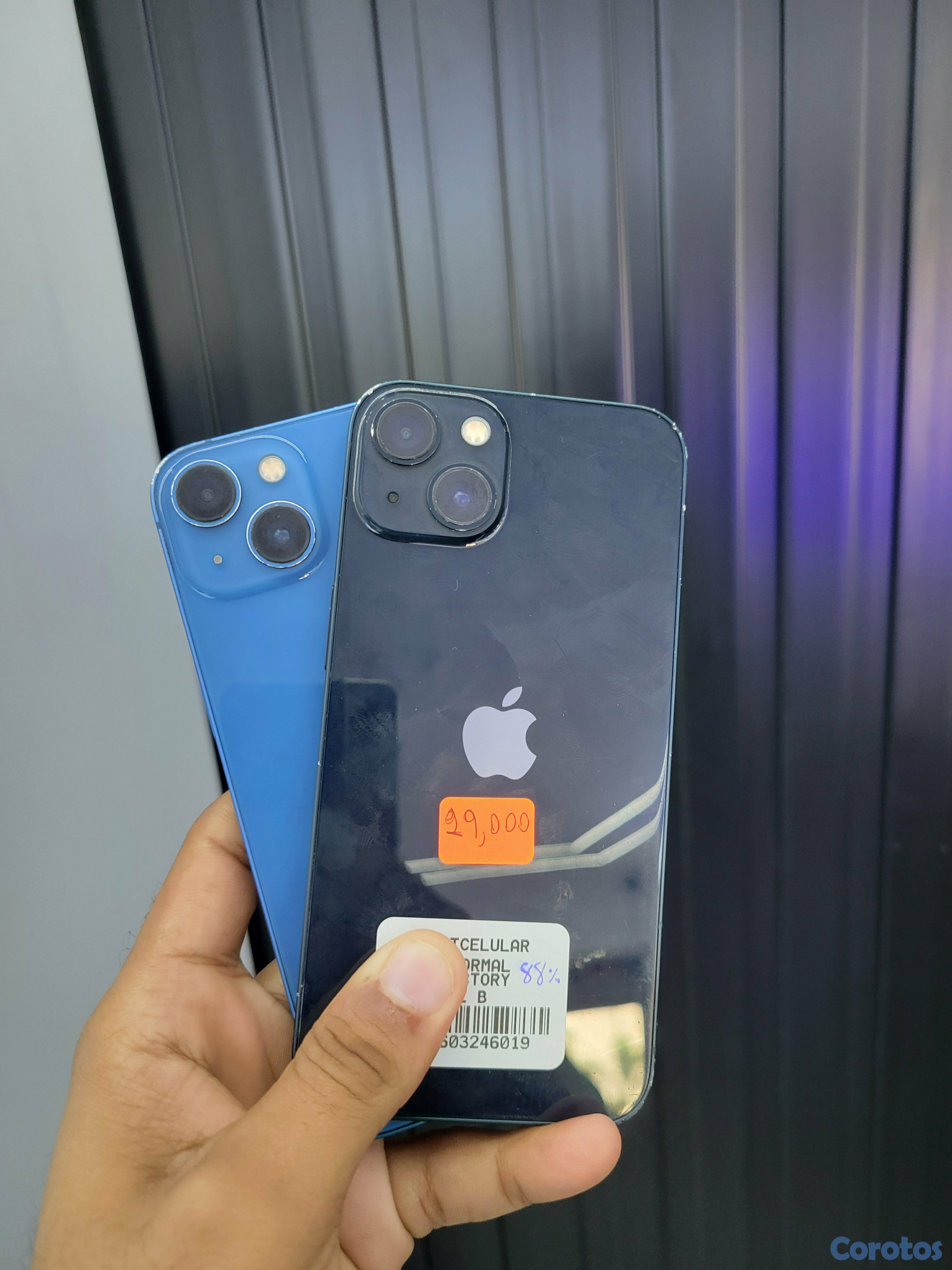 celulares y tabletas - iphone 13normal de 256gb 