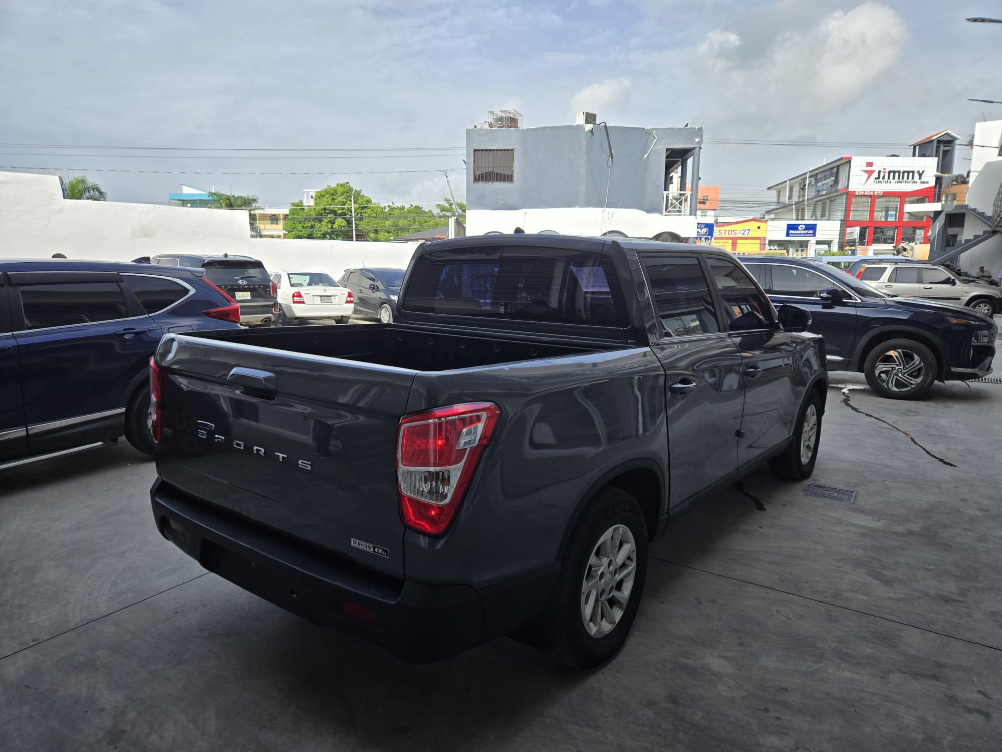 jeepetas y camionetas - KGM REXTON 2021 GRIS OSCURO DIESEL 3