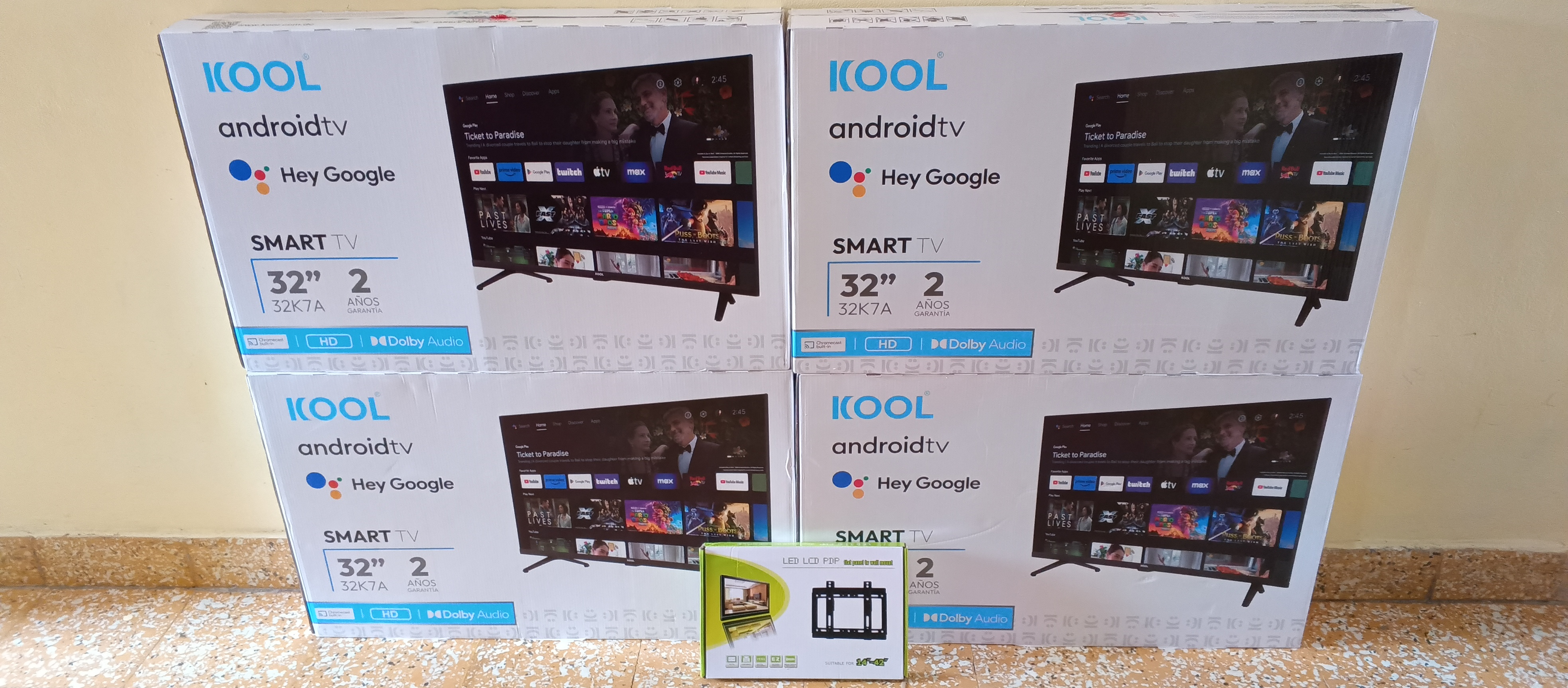tv - Smart KOOL Android tv 32 pulgadas ultra HD sin bordes en la pantalla  0