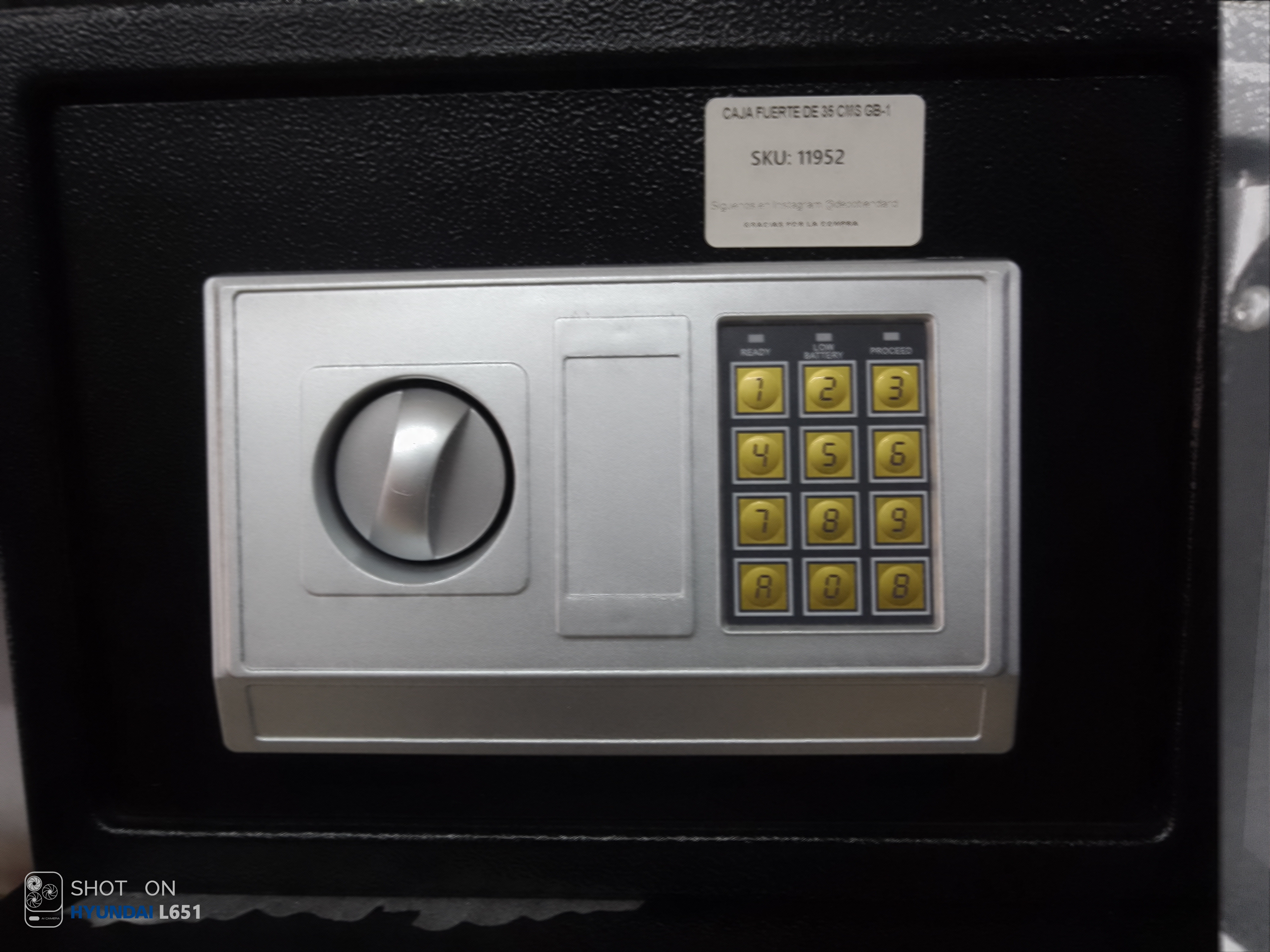 decoración y accesorios - Caja fuerte electrónica de pared GB-1