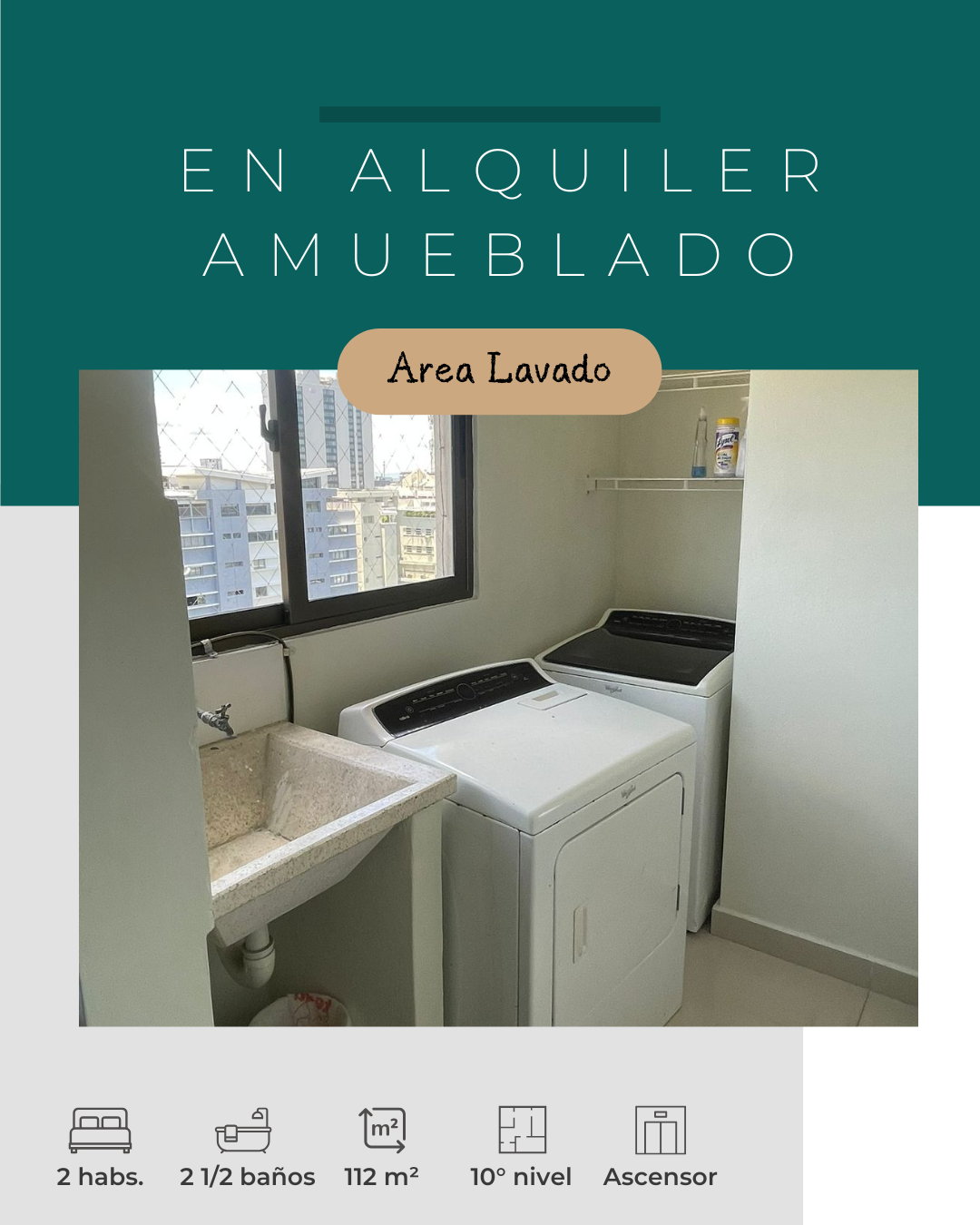 apartamentos - Alquilo apto. totalmente amueblado en Piantini 8