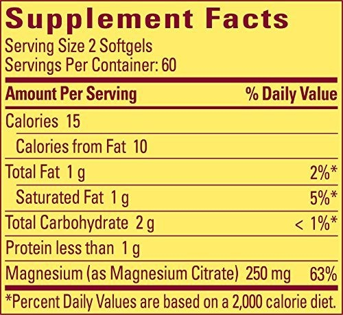 Salud y Equipamiento Médico - Citrato De Magnesio Nature Made 250 Mg, 120 Unidades. 1