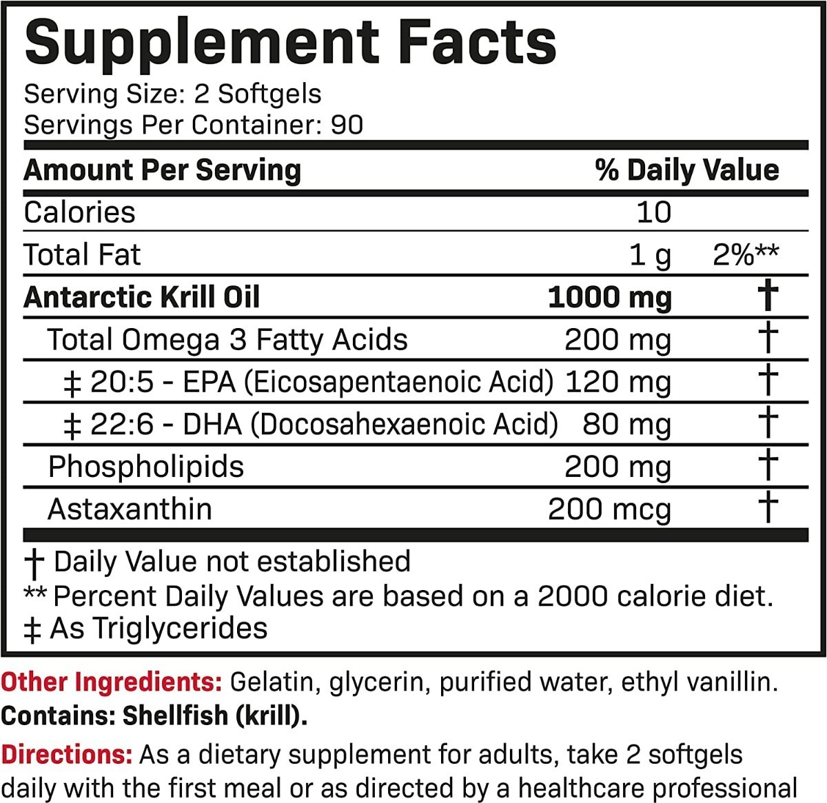 Salud y Equipamiento Médico - Aceite Krill 1000mg Futurebioti 1