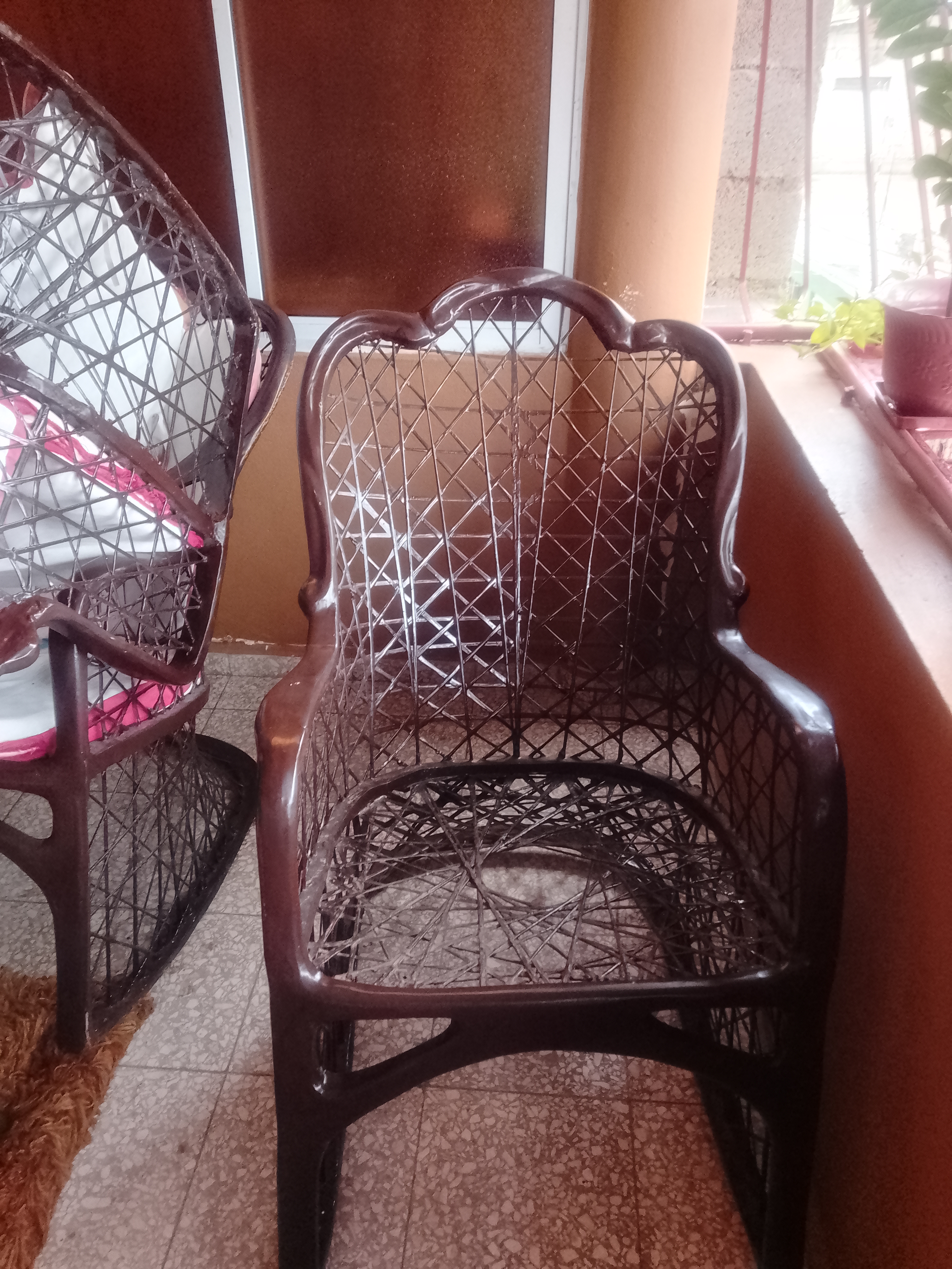 muebles y colchones - Juego de mecedora usado sin forros 1