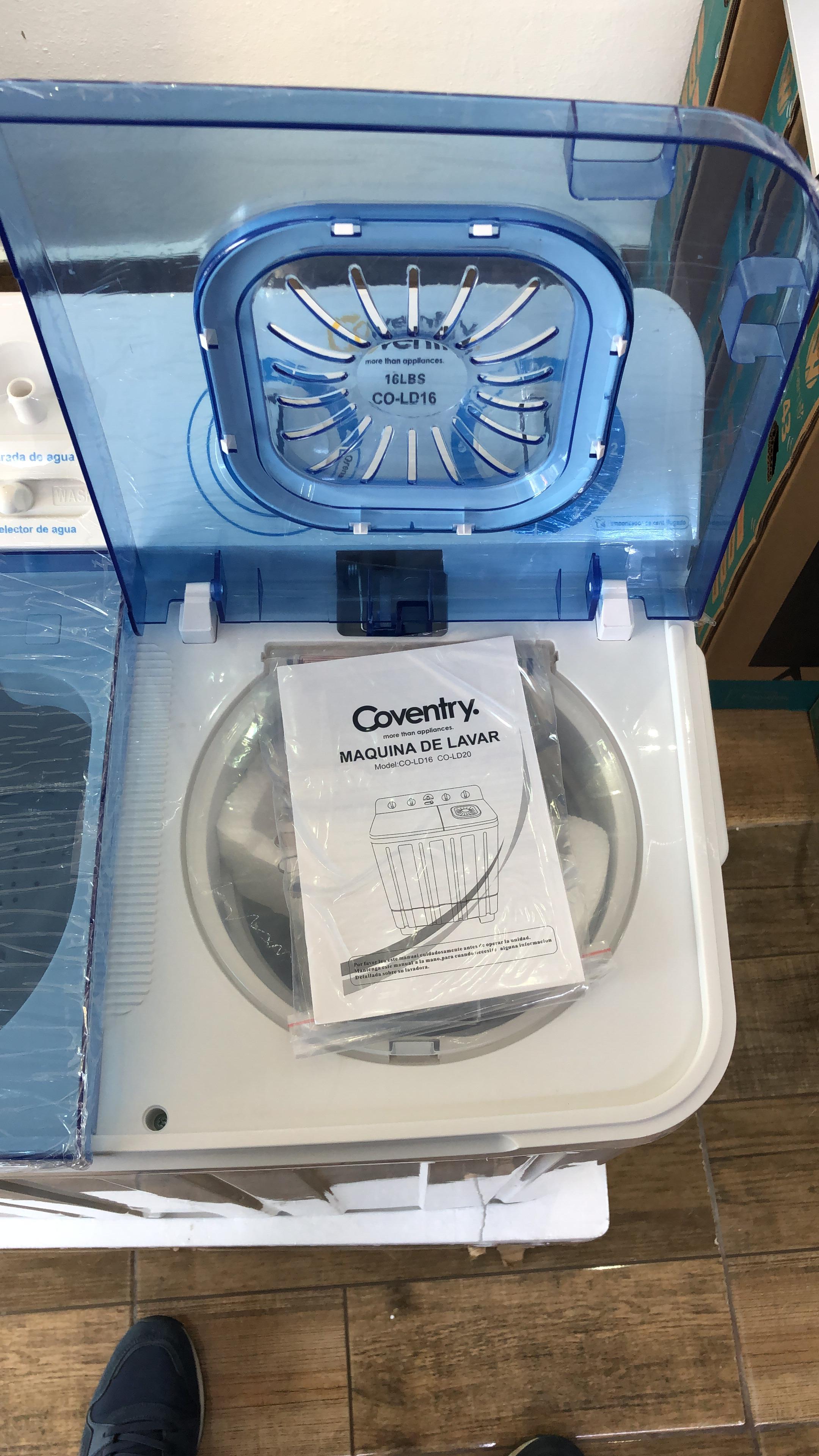 electrodomesticos - lavadora convetry 16 lb