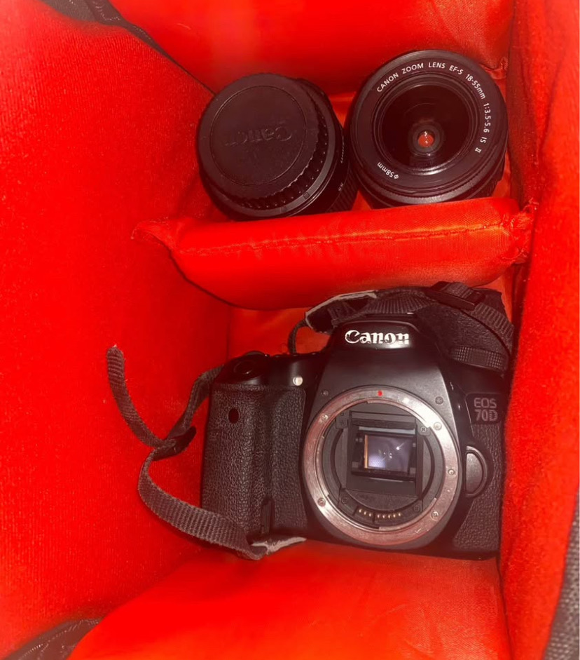 camaras y audio - CANON 70D 2
