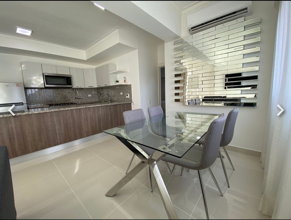 apartamentos - Apartamento Amueblado en Piantini  4