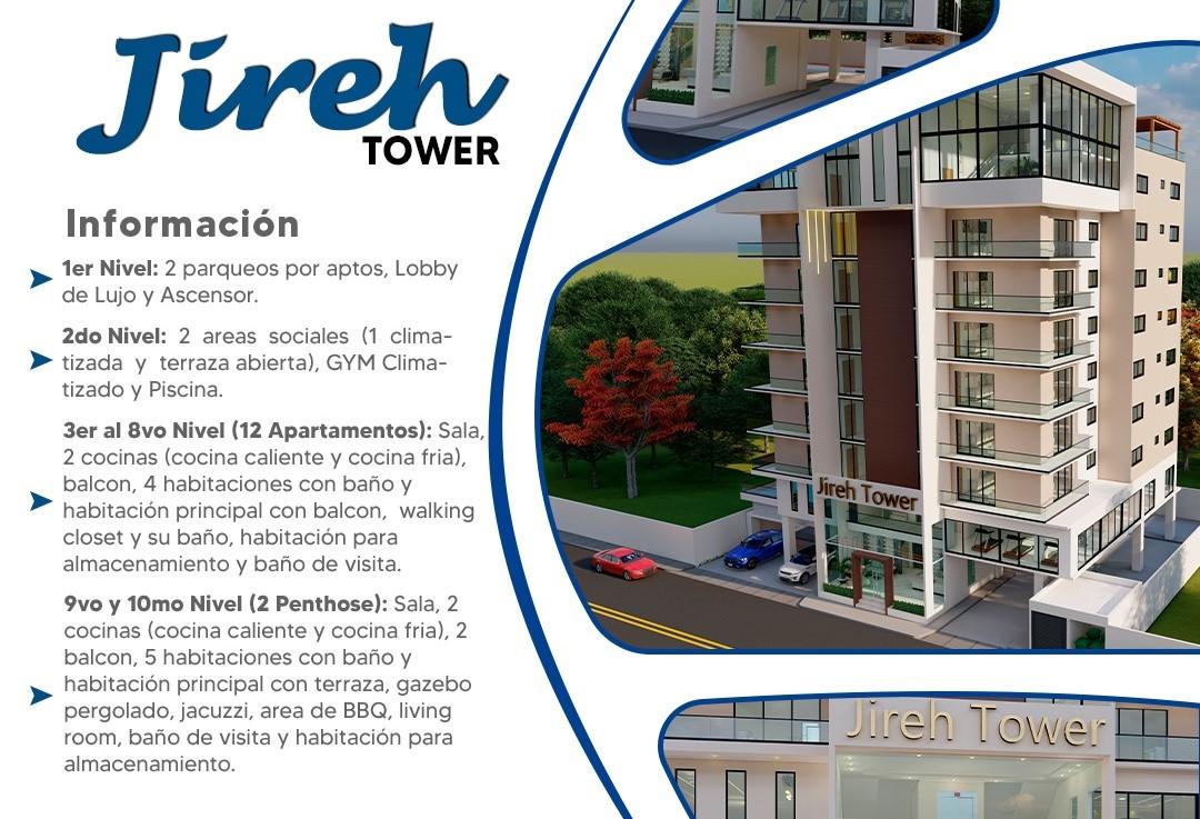 apartamentos - AUN TENEMOS APARTAMENTOS Y UN PENTHOUSE EN TORRE JIREH 2
