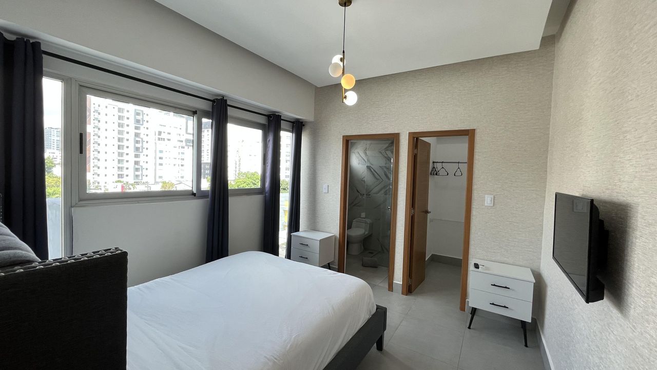 apartamentos - Apartamento amueblado en alquiler en Serralles  4
