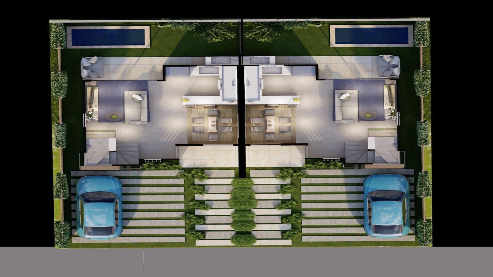 otros inmuebles - 3 Bedroom Townhouse For Sale, El Cortecito / Los Corales, Bavaro Beach 3