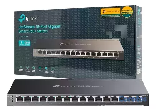 otros electronicos - SWITCH 16 PUERTOS TP-LINK GIGABIT RJ45 ETHERNET