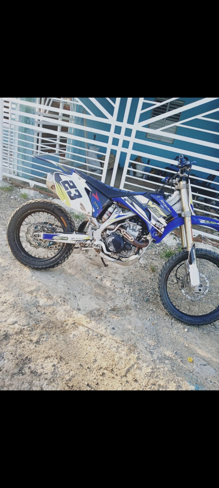 motores y pasolas - Vendo Croos YZ450  7