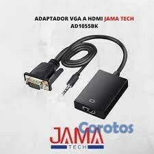 computadoras y laptops - ADAPTADOR VGA A HDMI 