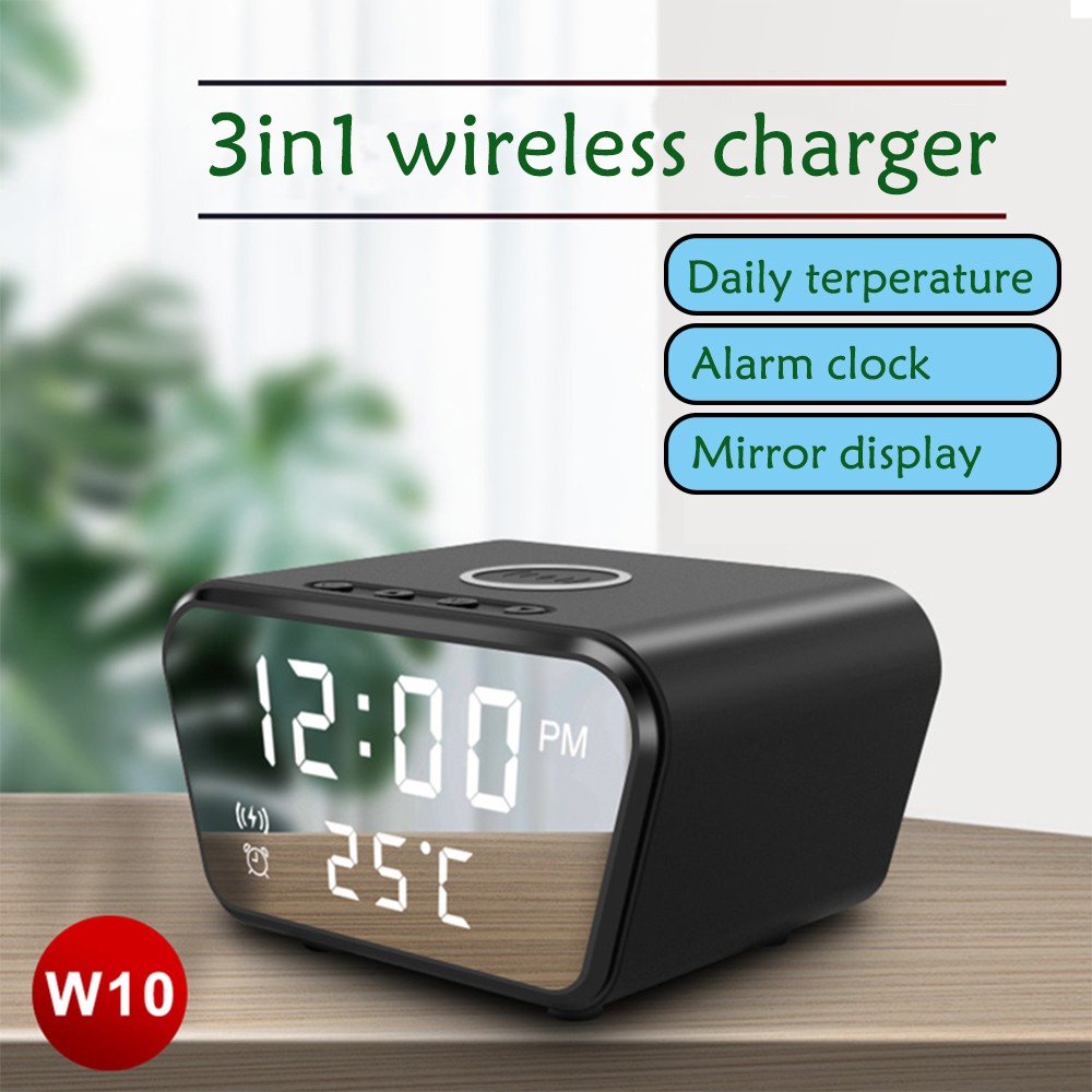 otros electronicos - Reloj con carga rapida inalambrica AY-21. 0