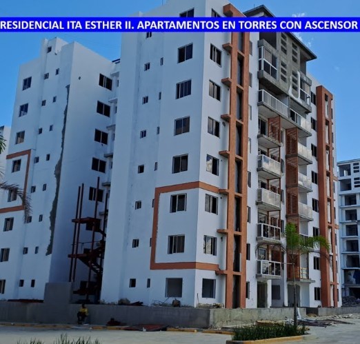 apartamentos - Vendo apartamento ubicado en Residencial Ita Esther 2 (Av. Jacobo Majluta)  0
