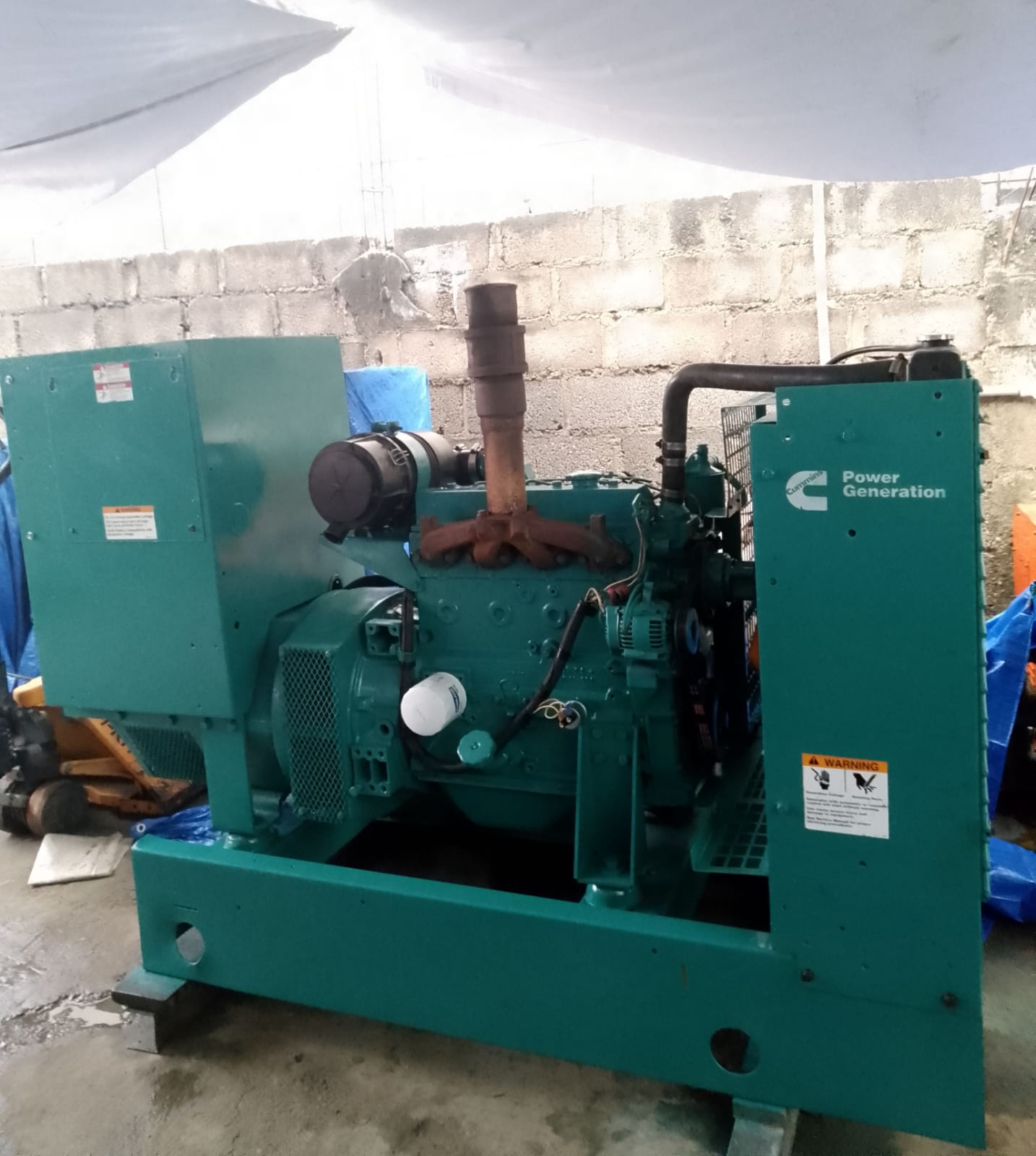 plantas e inversores - Planta eléctrica Cummins 30 KW