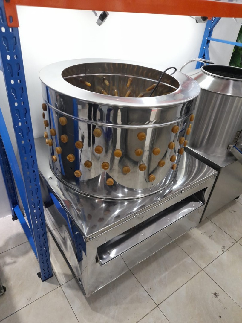 equipos profesionales - Maquina industrial peladora de ave pollo pato ganso y conejo pelador desplumador 8