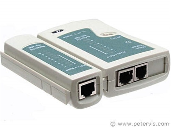accesorios para electronica - PROBADOR DE CABLES AGILER PARA REDES PARA CAT5, CAT6, UTP, STP, RJ45 INCLUYE UNI 0
