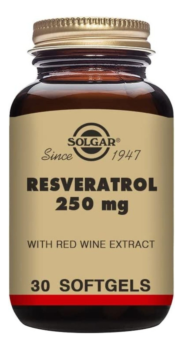 Salud y Equipamiento Médico - Solgar Resveratrol 250mg