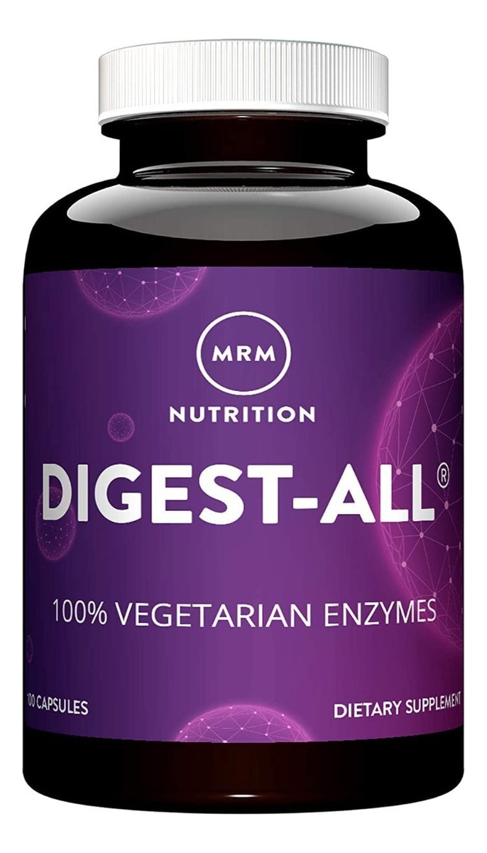 Salud y Equipamiento Médico - Enzimas Digestivas Mrm 30 Capsulas 0