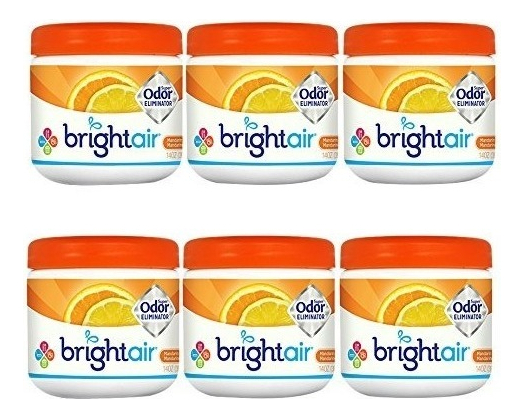 Salud y Equipamiento Médico - Ambientador  Eliminador De Olores 14 Oz X6 Bright Air Solid 0