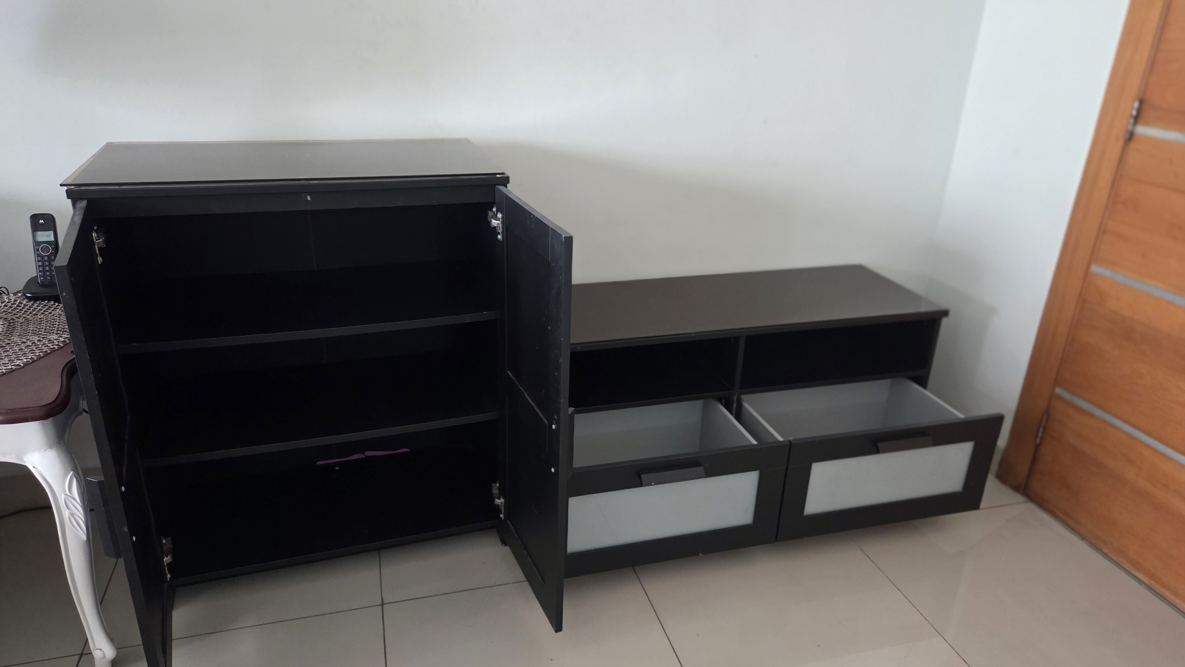 muebles y colchones - Mueble de entretenimiento para tv 1