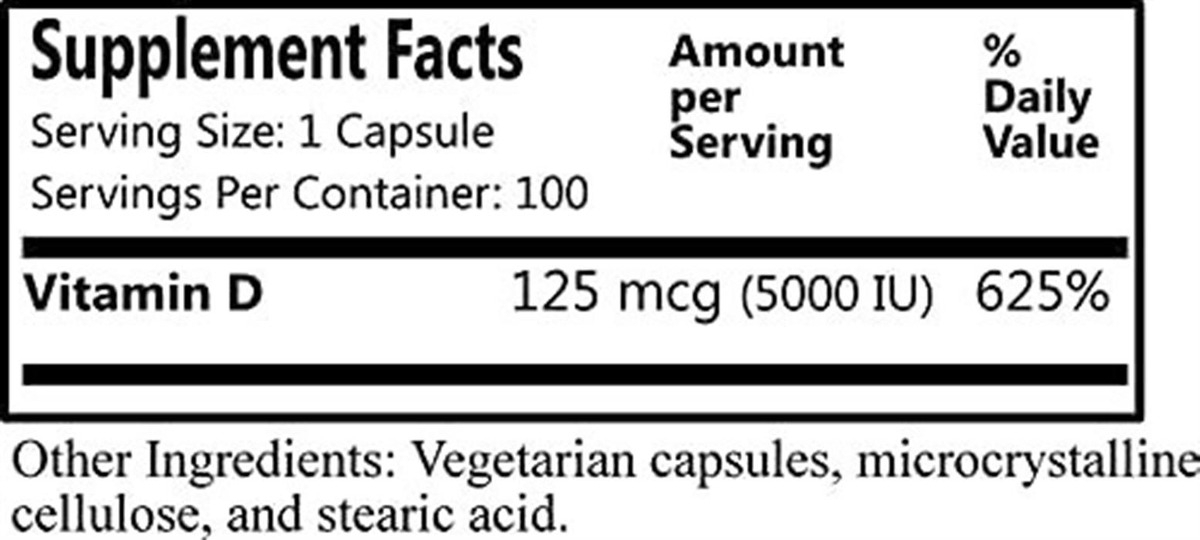 Salud y Equipamiento Médico - Vitamina D3 Daily Manufacturing - - Unidad 1