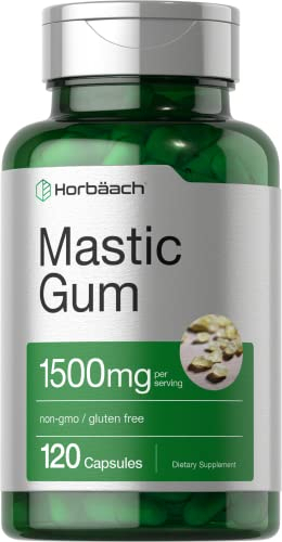Salud y Equipamiento Médico - Mastic Gum 1500mg 100cap Horbaach