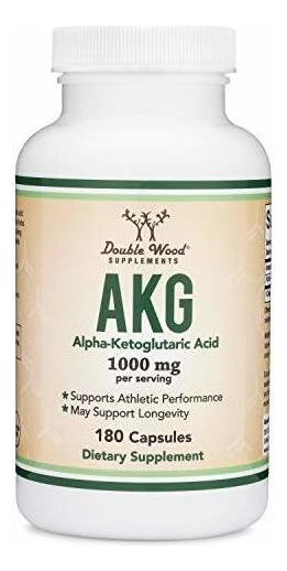 Salud y Equipamiento Médico - Suplemento Akg Acido Alfa Cetoglutarico 1000 Mg 180 Cap 2