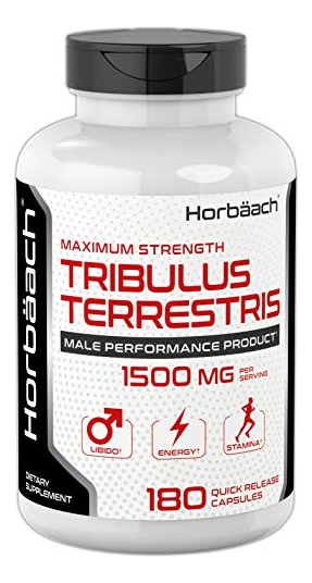 Salud y Equipamiento Médico - Tribulus Terrestris Para Hombres 1500 Mg 180cap Horbaach