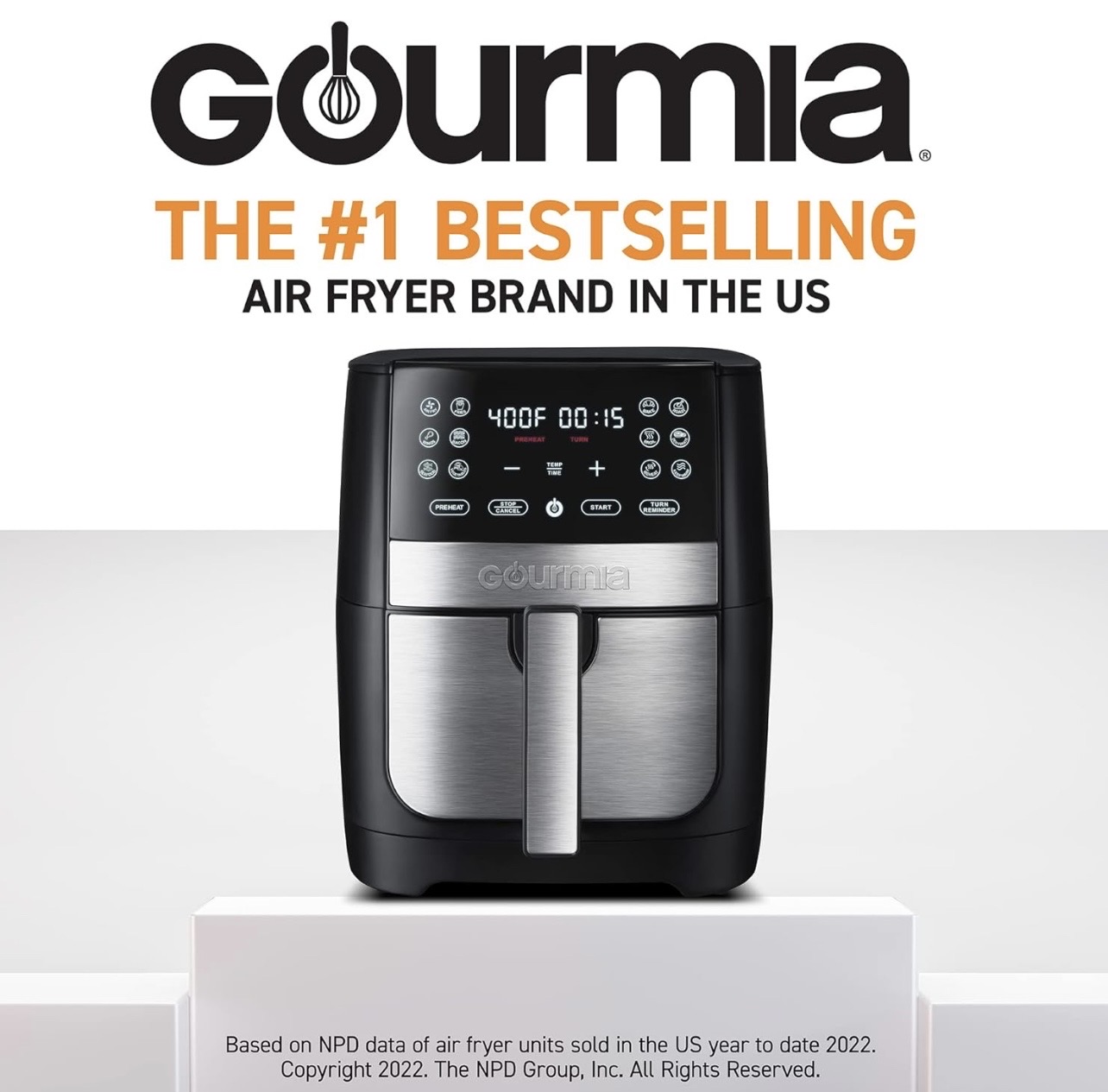 cocina - FREIDORA DE AIRE GOURMIA  2