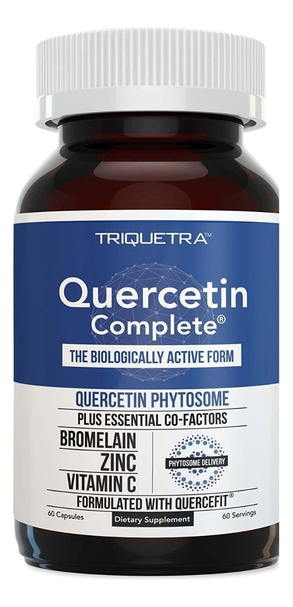 Salud y Equipamiento Médico - Quercetina Fitosoma 60 Cápsulas - - Unidad A $4165 0