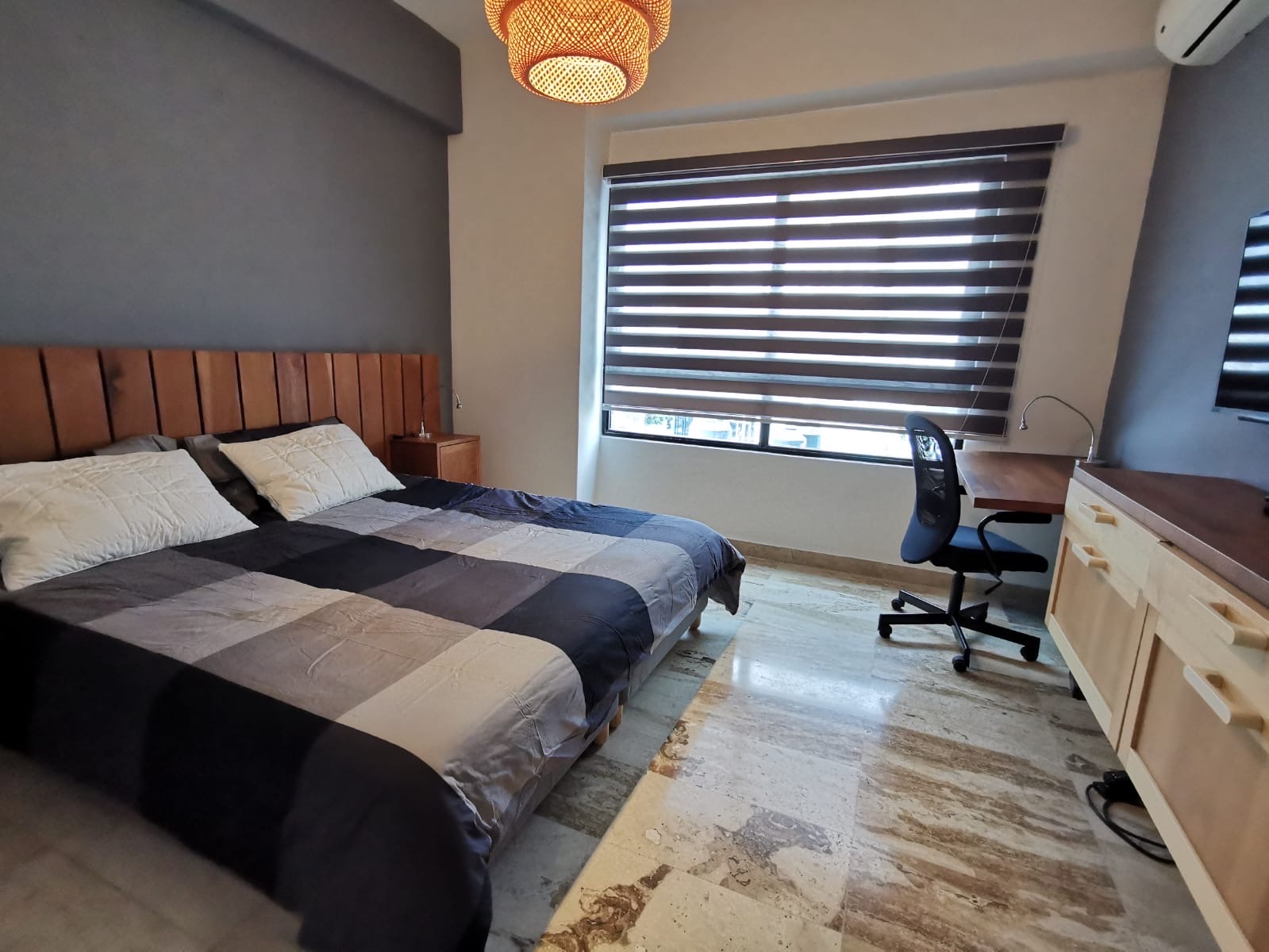 apartamentos - ALQUILER DE APARTAMENTO DE UNA HABITACIÓN AMUEBLADO FULL A PASOS DE LA CHURCHILL 5