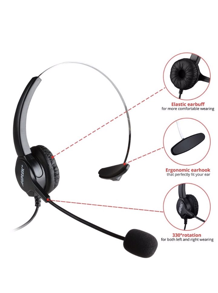 otros electronicos - Teléfono Mono auricular para Call Center  6