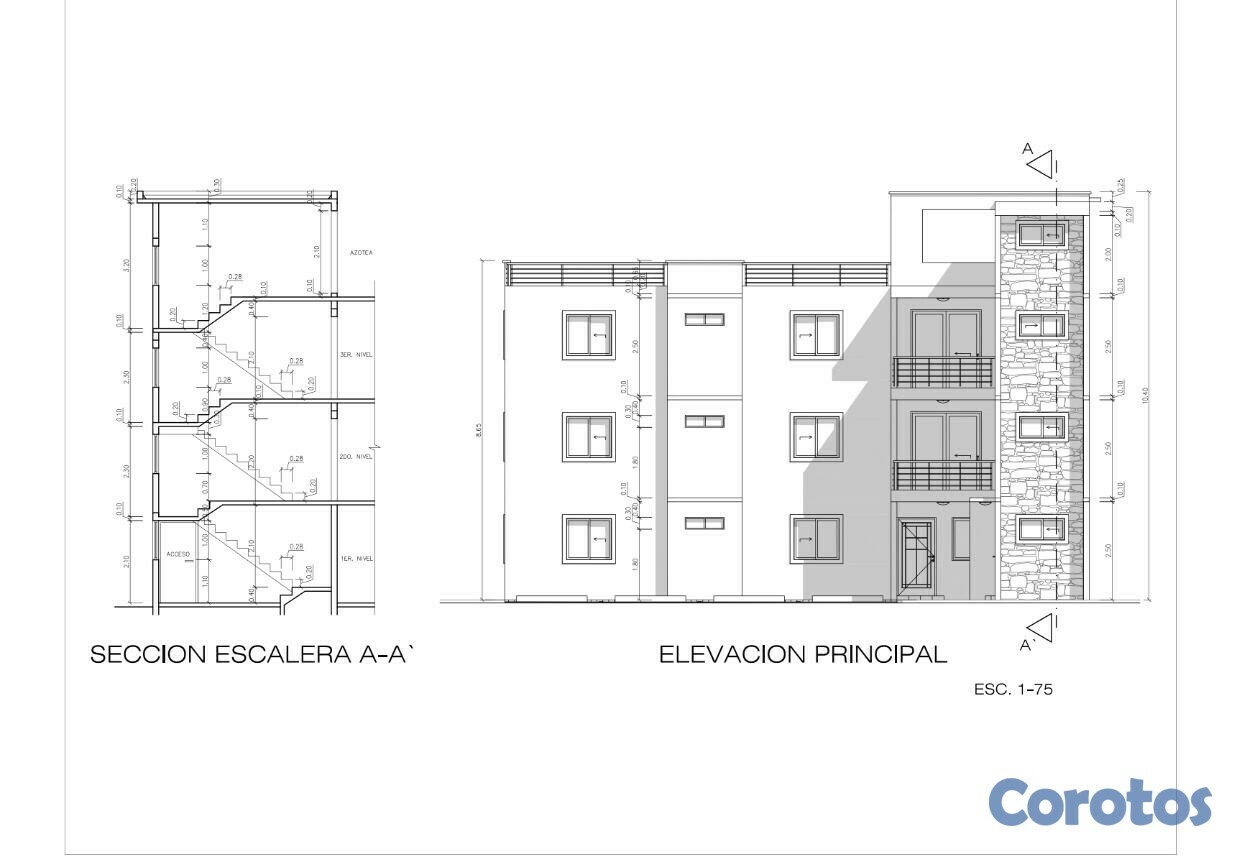otros inmuebles - Edificio de 3 apartamentos en construcción 5
