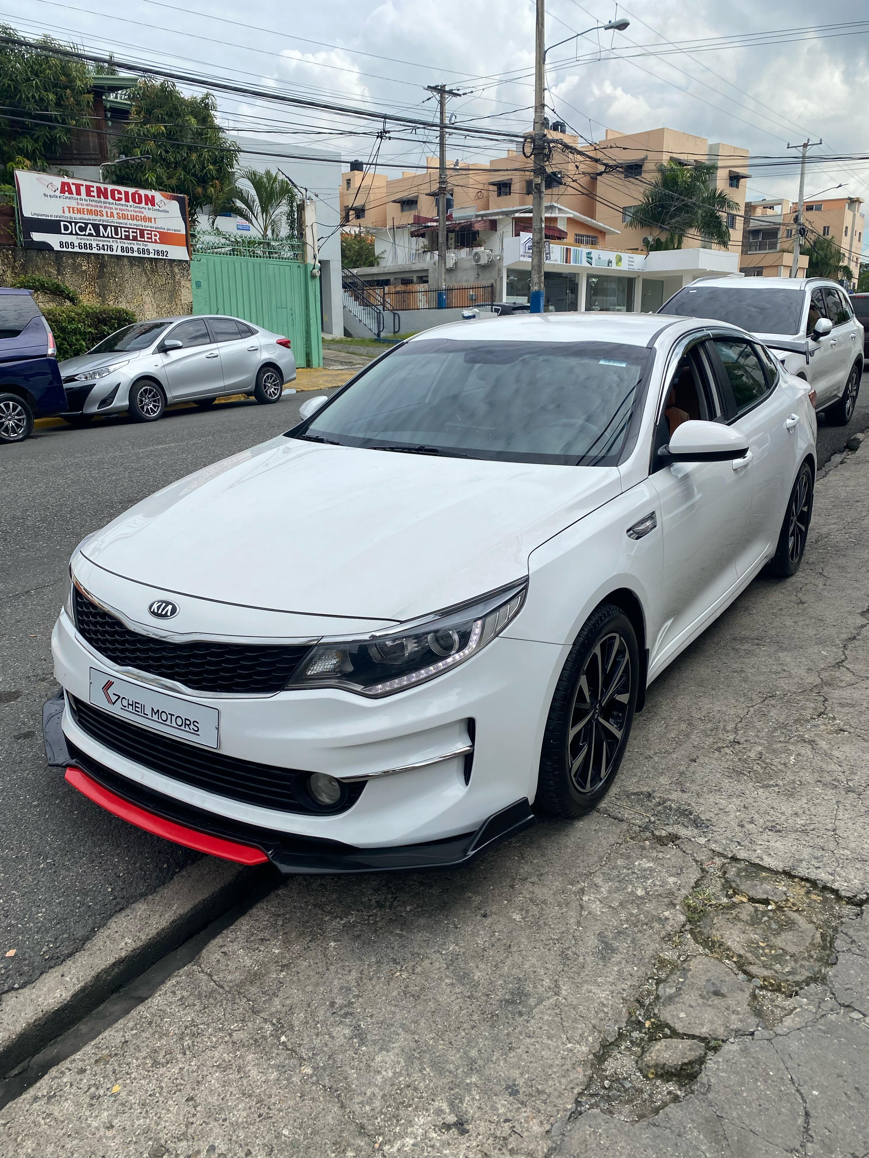 carros - KIA K5 2018 - RECIEN IMPORTADO - BLANCO PERLA 5
