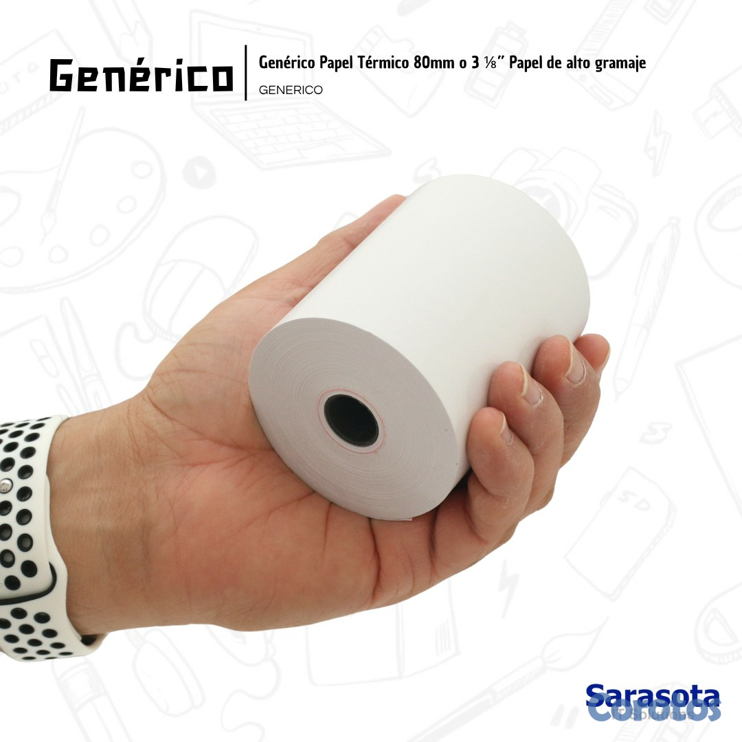 accesorios para electronica - Papel térmico para impresoras o puntos de venta 2