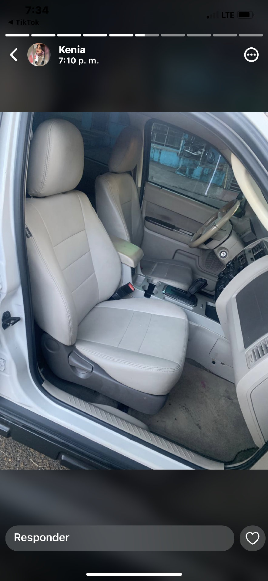 jeepetas y camionetas - jepeta Ford Escape en excelente estado  4