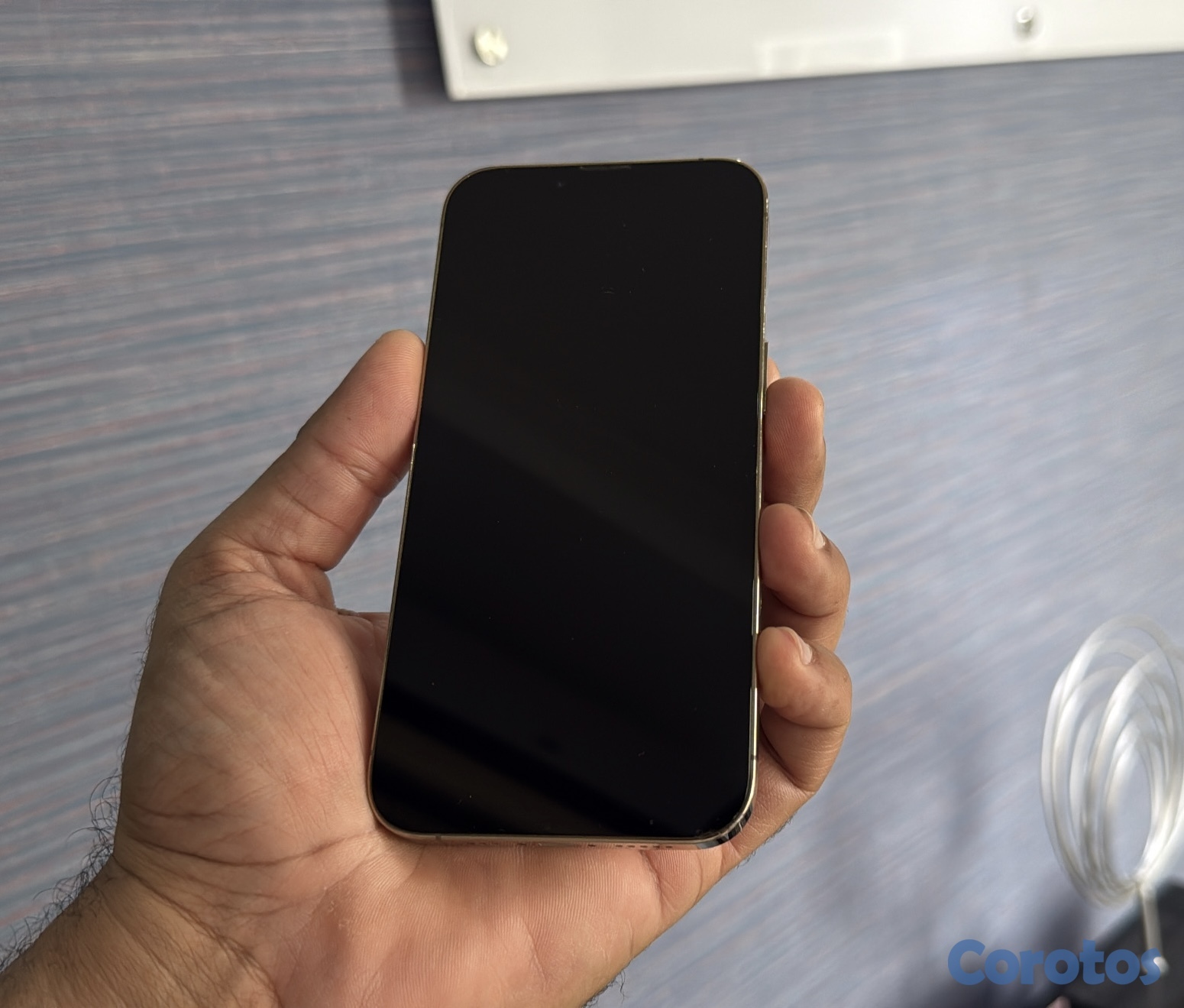 celulares y tabletas - iPhone 13 PRO 256GB Gold Como Nuevo RD$ 30,995 NEG 2