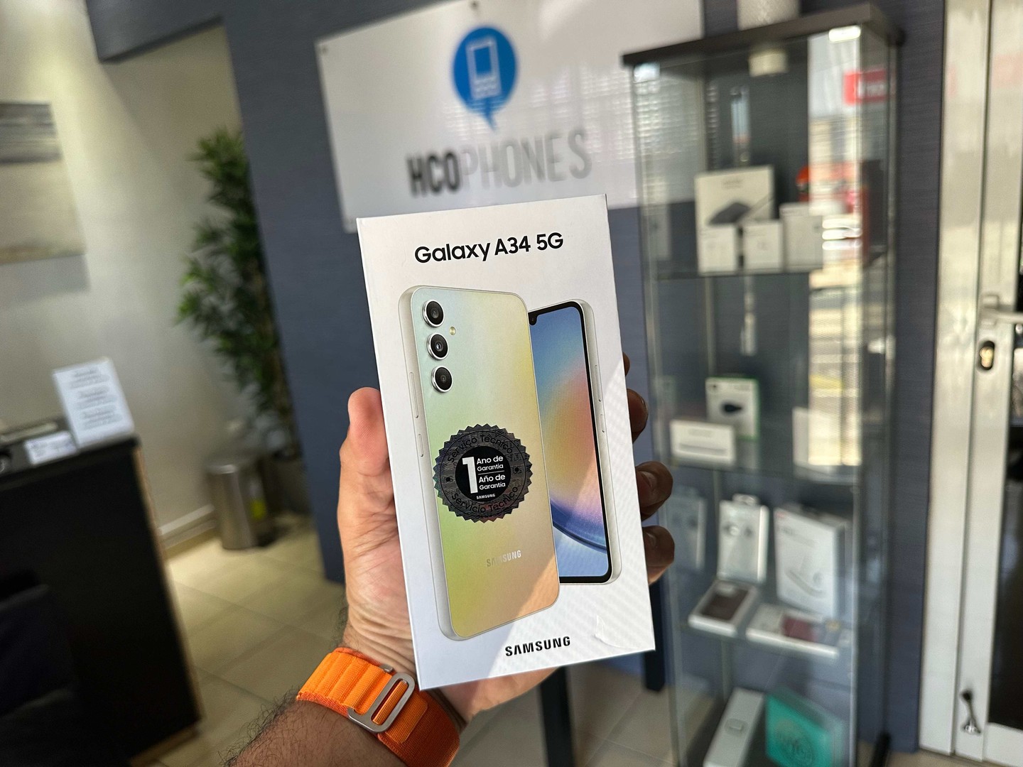 celulares y tabletas - Vendo Samsung Galaxy A34 5G 128GB/6GB Ram Nuevo Desbloqueado, RD$ 16,500 NEG 0