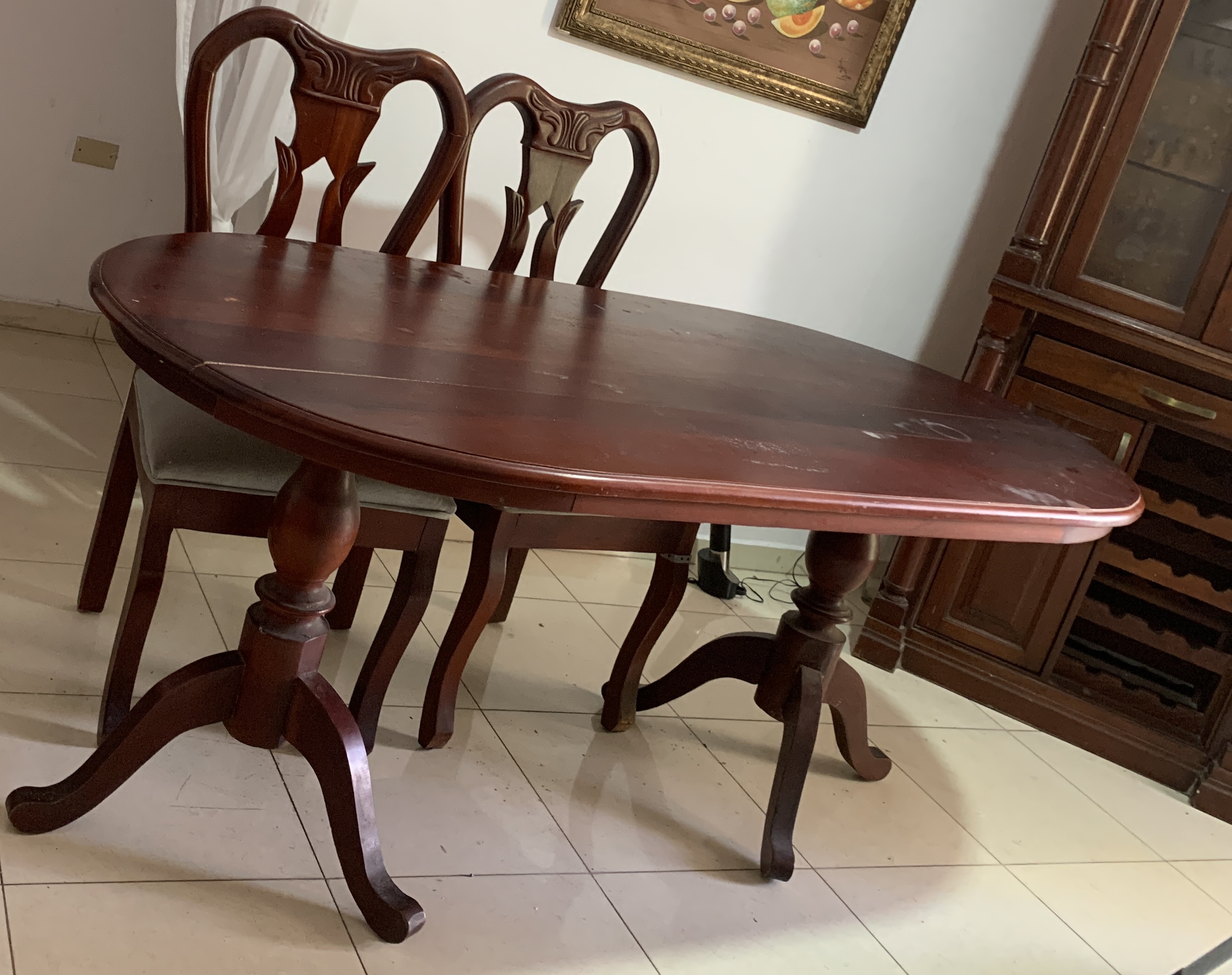 muebles y colchones - Vendo Juego de Comedor en caoba  1