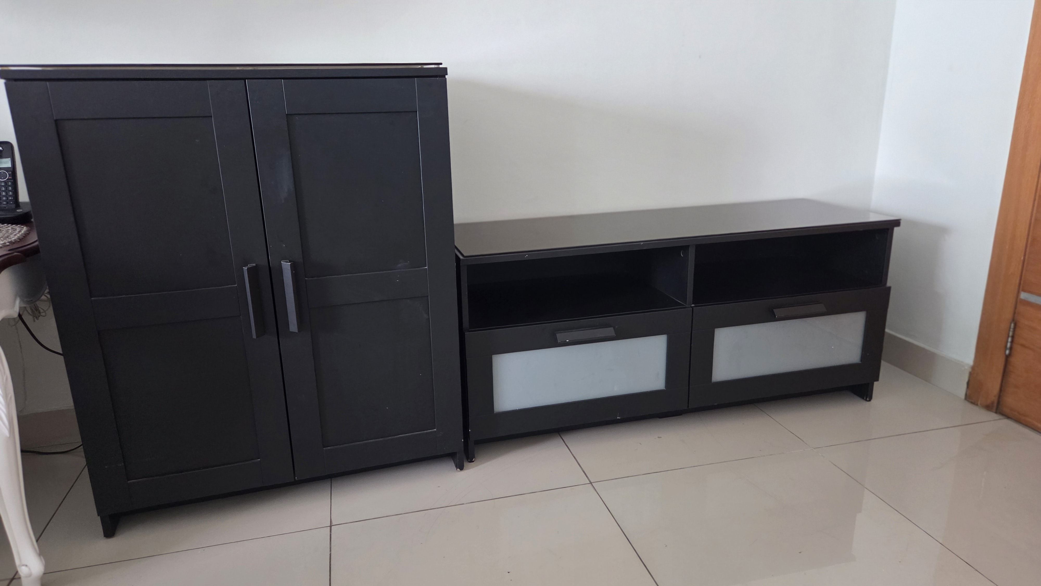 muebles y colchones - Mueble de entretenimiento para tv 2