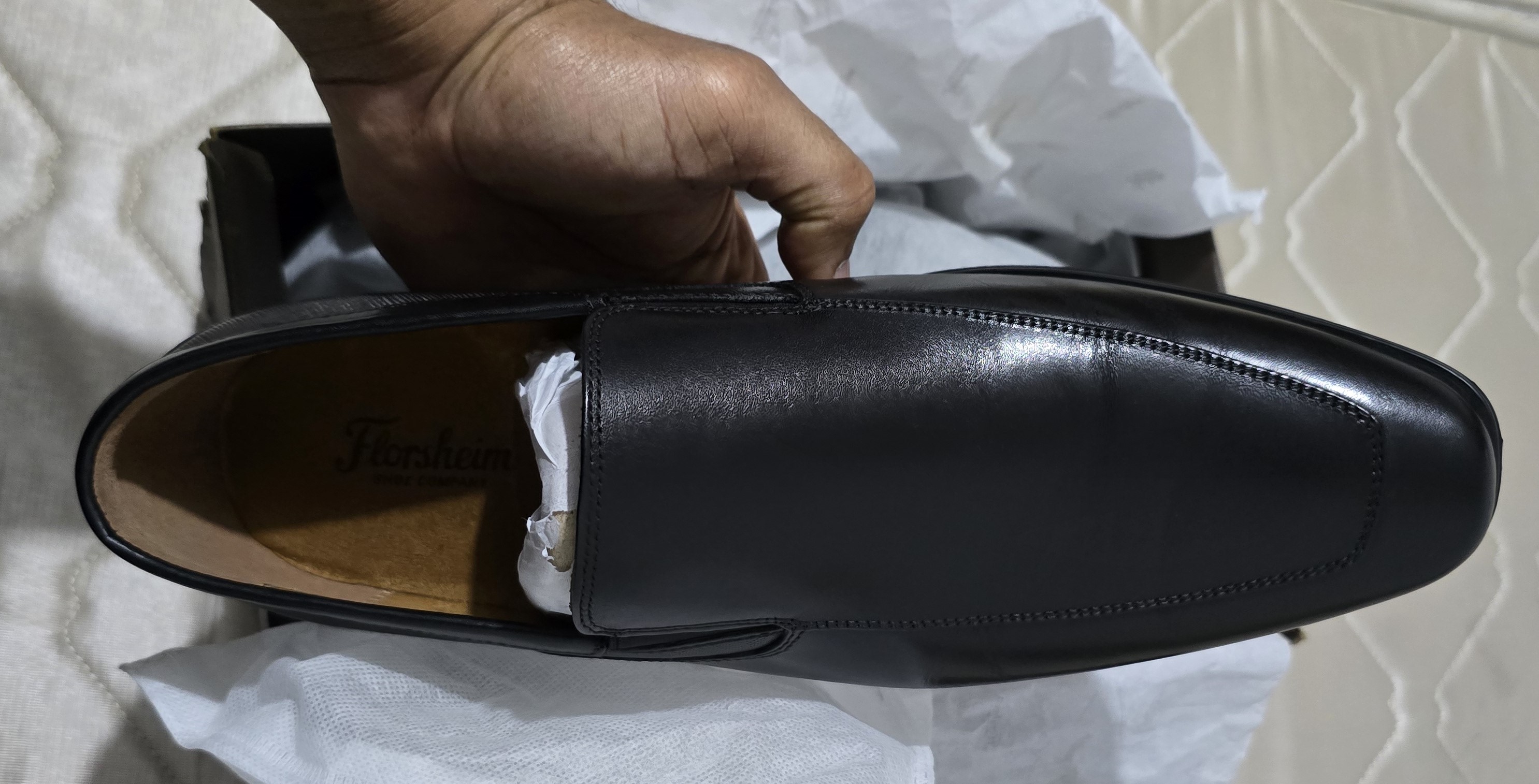 zapatos para hombre - Vendo zapatos florshein leader size 11.5 nuevos en 4