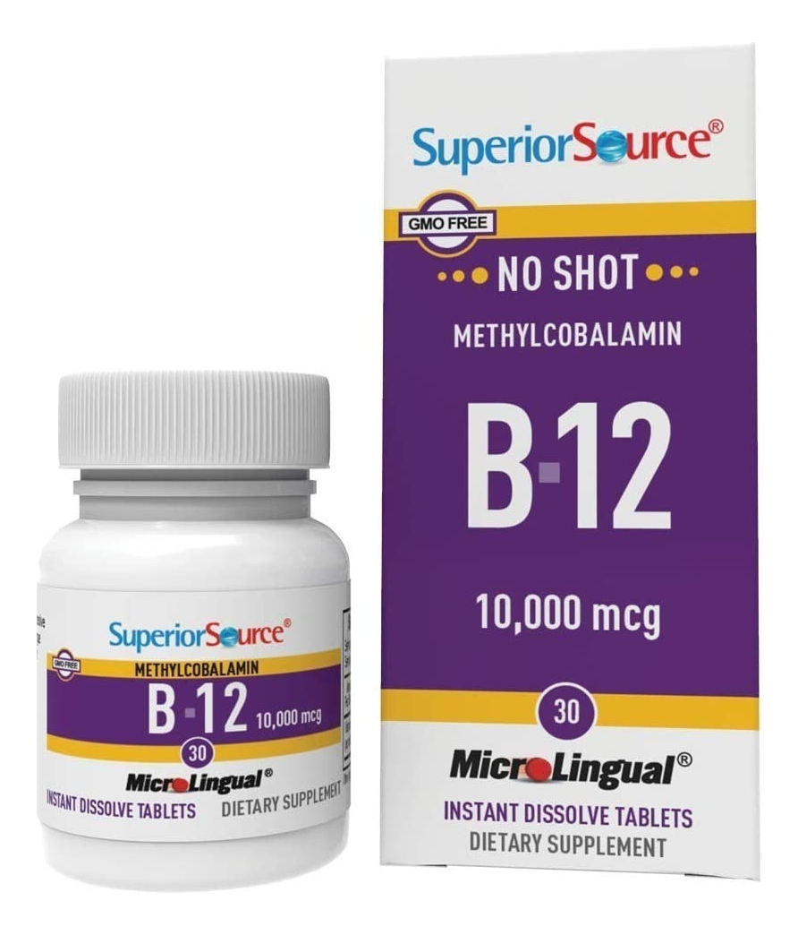 Salud y Equipamiento Médico - Vitamina B12 30tab Superior Soul 0