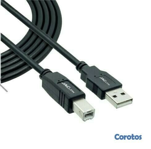 otros electronicos - Cable USB Printer 2.0 (A-Male to B-Male) 6ft.