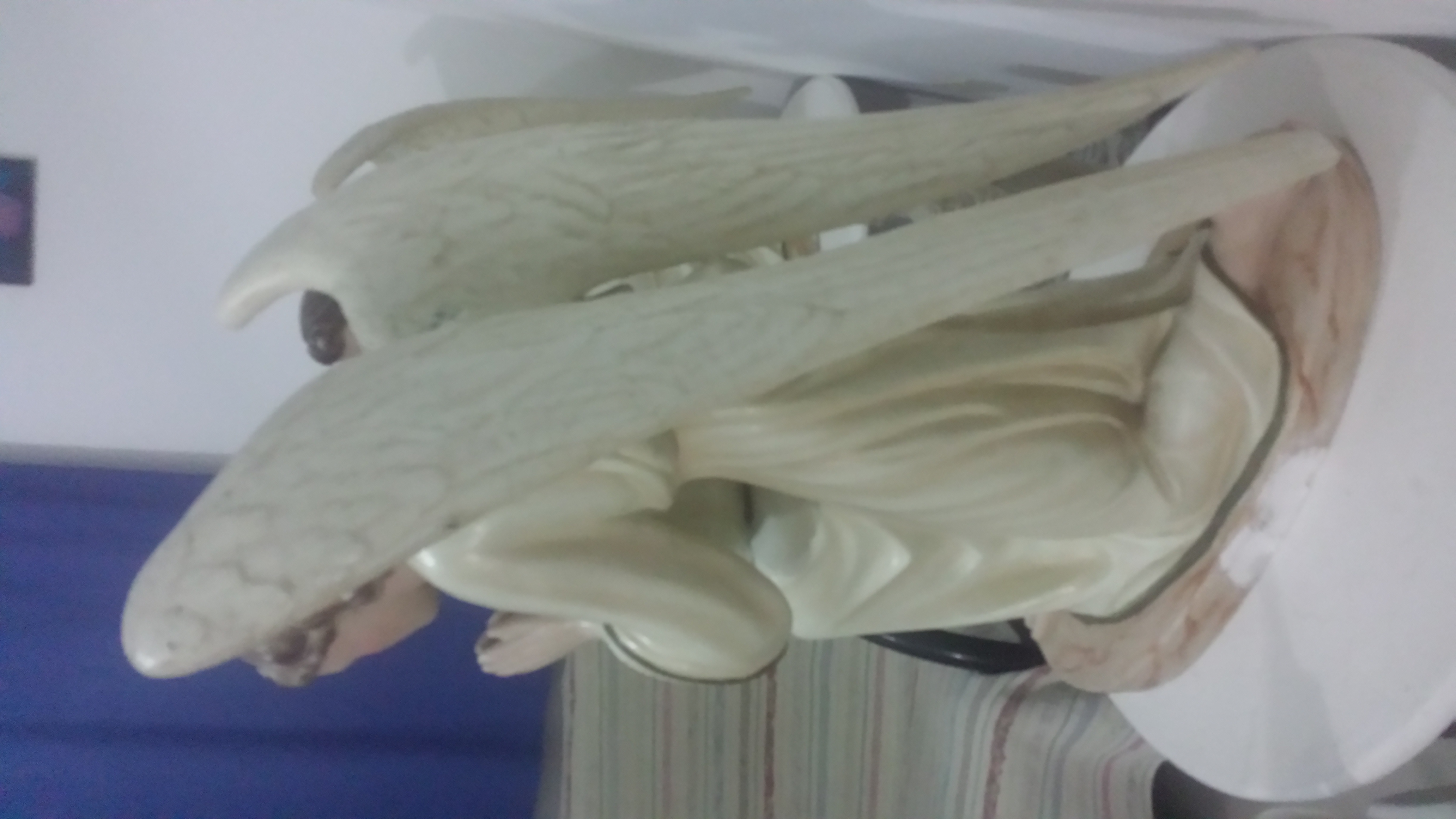 decoración y accesorios - se vende 2 hermosas estatuas de angeles  2